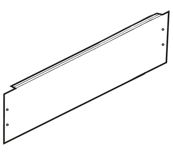 Фальш-панель TDM ELECTRIC для ВРУ 150х600мм глухая SQ0905-0181 1