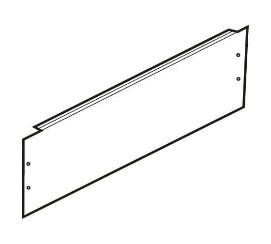 Фальш-панель TDM ELECTRIC для ВРУ 150х450мм глухая SQ0905-0179