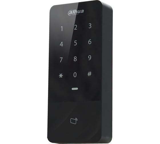 Считыватель RFID влагозащищенный Dahua автономный с клавиатурой DHI-ASI1201E