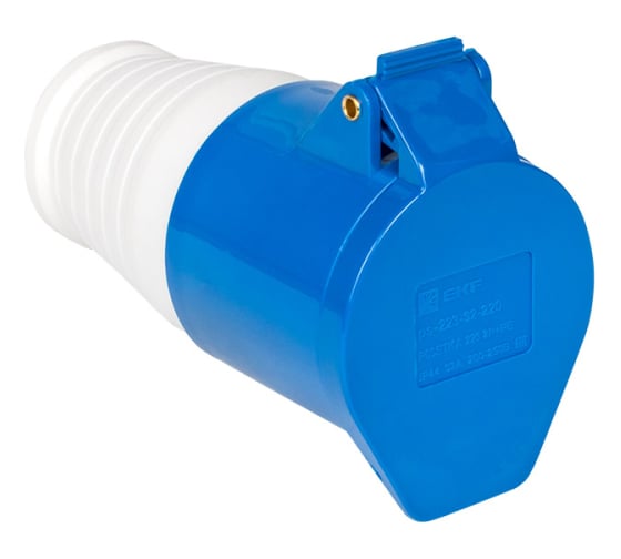 Розетка переносная EKF 223 2P+PE 32А 220В IP44 PROXIMA ps-223-32-220-PRO 1