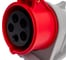 Розетка стационарная EKF наружная 115 3Р+РЕ+N 16А 380В IP44 PROXIMA ps-115-16-380-PRO 5