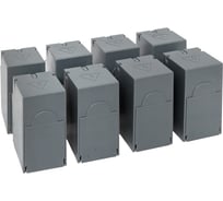 Комплект клеммных крышек для рубильников TwinBlock 315-400А EKF (короткие) 8 шт. tb-cvrshort-8-315-400