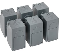 Комплект клеммных крышек для рубильников TwinBlock 160-250А EKF (короткие) 6 шт. tb-cvrshort-6-160-250