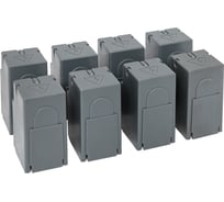 Комплект клеммных крышек для рубильников TwinBlock 160-250А EKF (короткие) 8 шт. tb-cvrshort-8-160-250