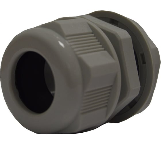 Кабель-ввод полиамидный KLR KG-PG21-18 PG21 13-18mm серый 50шт 0701036 1
