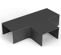 Т-образный угол Промрукав 40x25 черный 4 шт. PR08.12871