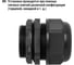 Сальник TDM MGLX50 диаметр проводника 30-42мм, IP68 SQ0806-0013 7