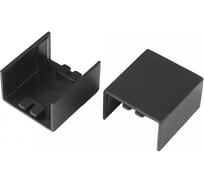 Соединитель на стык Промрукав 16x16 черный 4 шт. PR08.12928