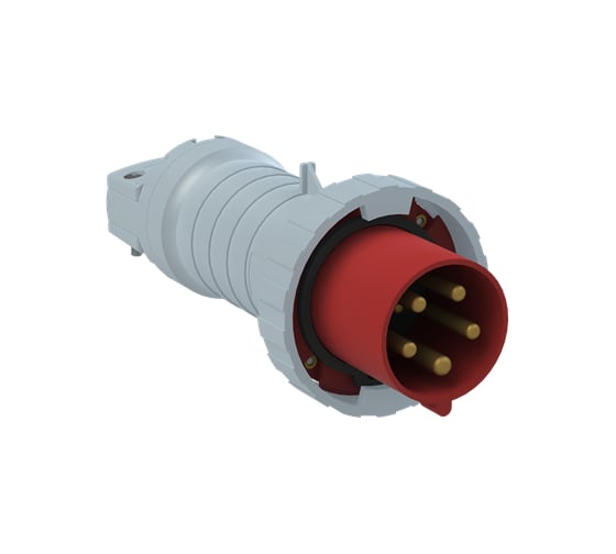 Кабельная вилка ABB 63А, 3Р+N+E, IР67, переносная, 415В, CEWE 2CMA166798R1000
