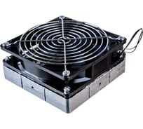 Обогреватель на DIN-рейку с вентилятором EKF PROxima Quadro 200Вт, 230В, IP20 heater-vent-q-200-20