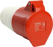 Розетка переносная STEKKER ST-225 32А 380В3P PE N IP44, RST32-225-4 49443 31514025
