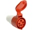 Розетка переносная STEKKER ST-214 16А 380В3P PE IP44, RST16-214-4 49440 8