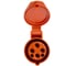 Розетка переносная STEKKER ST-214 16А 380В3P PE IP44, RST16-214-4 49440 2
