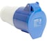 Розетка переносная STEKKER ST-223 32А 220В2P PE IP44, RST32-223-4 49439 1