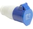 Розетка переносная STEKKER ST-213 16А 220В2P PE IP44, RST16-213-4 49438 1