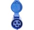 Розетка переносная STEKKER ST-213 16А 220В2P PE IP44, RST16-213-4 49438 3