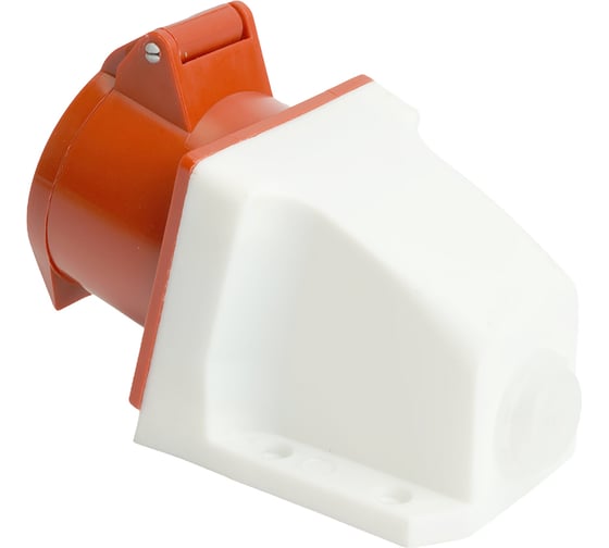 Розетка стационарная STEKKER ST-115 16А 380В 3P PE N IP44, RST16-115-4 49435