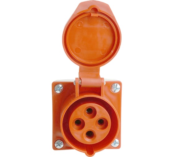 Розетка стационарная STEKKER ST-113 16А 220В 2P PE IP44, RST16-113-4 49434