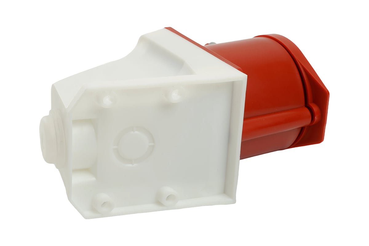 Розетка стационарная STEKKER ST-124 32А 380В 3P PE IP44, RST32-124-4 ...