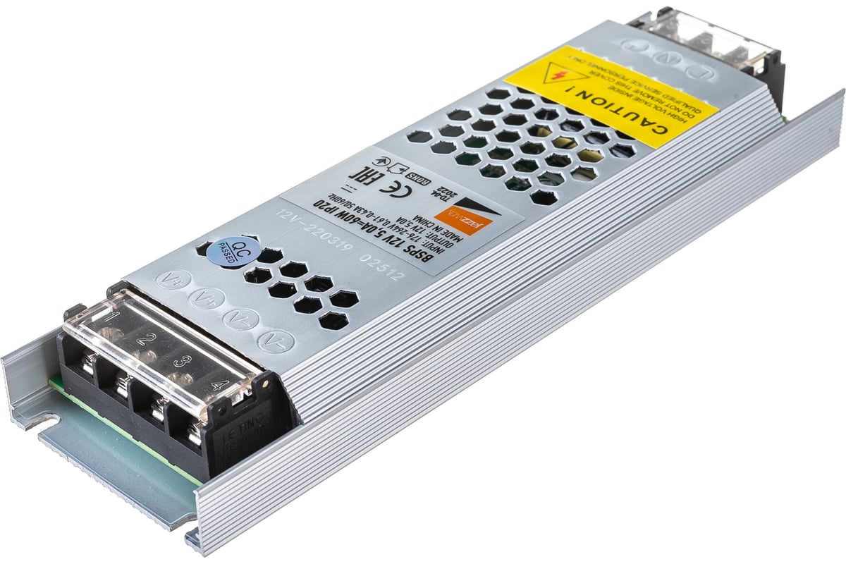 Драйвер Jazzway BSPS 12V 5A 60W IP20 3329327A - выгодная цена, отзывы ...
