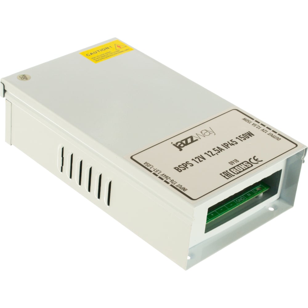 Драйвер Jazzway BSPS 12V ,50A, 150W IP45 1001221 - выгодная цена ...