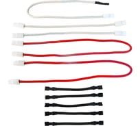 Комплект перемычек МНОГОТОКА для ремонта APC SYBT5, 9 перемычек + перемычка для подключения комплекта к отрицательному выводу APC SYBT5 Ремкомплект