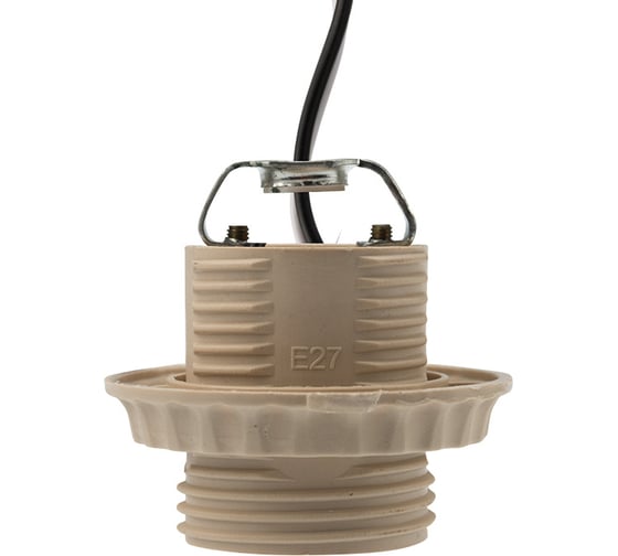 Патрон E27 REXANT с проводом 20 см белый 11-8875 - выгодная цена ...