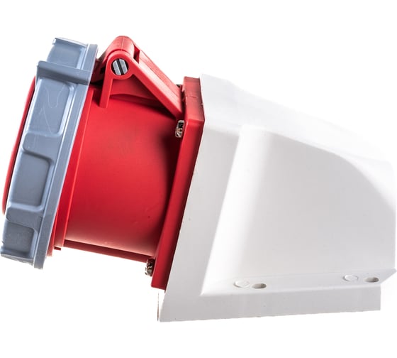 Стационарная наружная розетка EKF 1252, 3Р+РЕ+N, 32А, 380В, IP67, PROxima ps-1252-32-380
