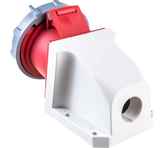 Стационарная наружная розетка EKF 1252, 3Р+РЕ+N, 32А, 380В, IP67, PROxima ps-1252-32-380