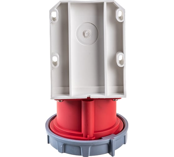 Стационарная наружная розетка EKF 1252, 3Р+РЕ+N, 32А, 380В, IP67, PROxima ps-1252-32-380