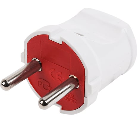 Вилка PROconnect б/з прямая 6 А 11-1059-1