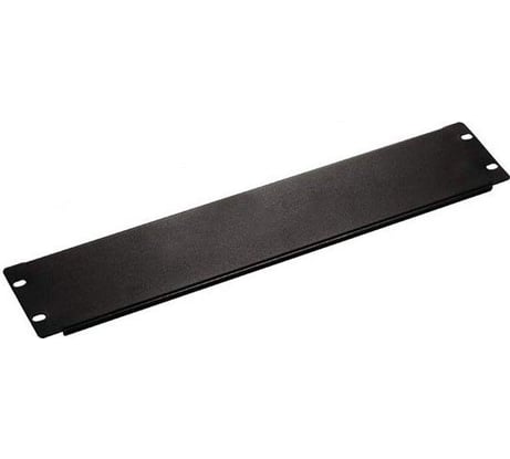 Фальш-панель на 1U Hyperline, BPV-1-RAL9005, цвет черный, RAL 9005, 28906
