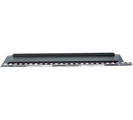 Фальш-панель на 2U Hyperline, BPV-2-RAL9005, цвет черный, RAL 9005, 28907