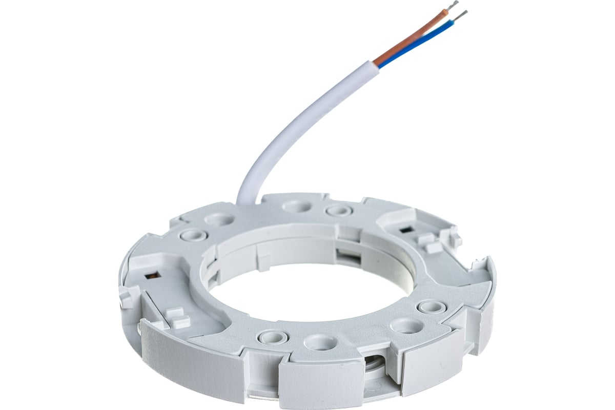 Патрон FERON LH50 GX53, 230V, огнеупорный пластик, медь, цвет белый ...