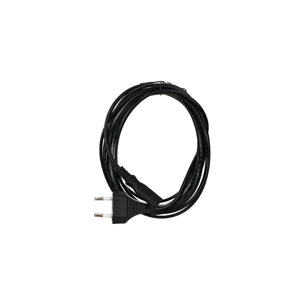 Кабель для аудио-видео техники VCOM IEC-320-C7 розетка EU, 2-pin VDE ...