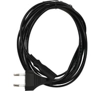 Кабель для аудио-видео техники VCOM IEC-320-C7 розетка EU, 2-pin VDE CE023-CU0.5-3M