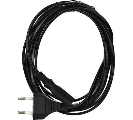 Кабель для аудио-видео техники VCOM IEC-320-C7 розетка EU, 2-pin VDE CE023-CU0.5-3M