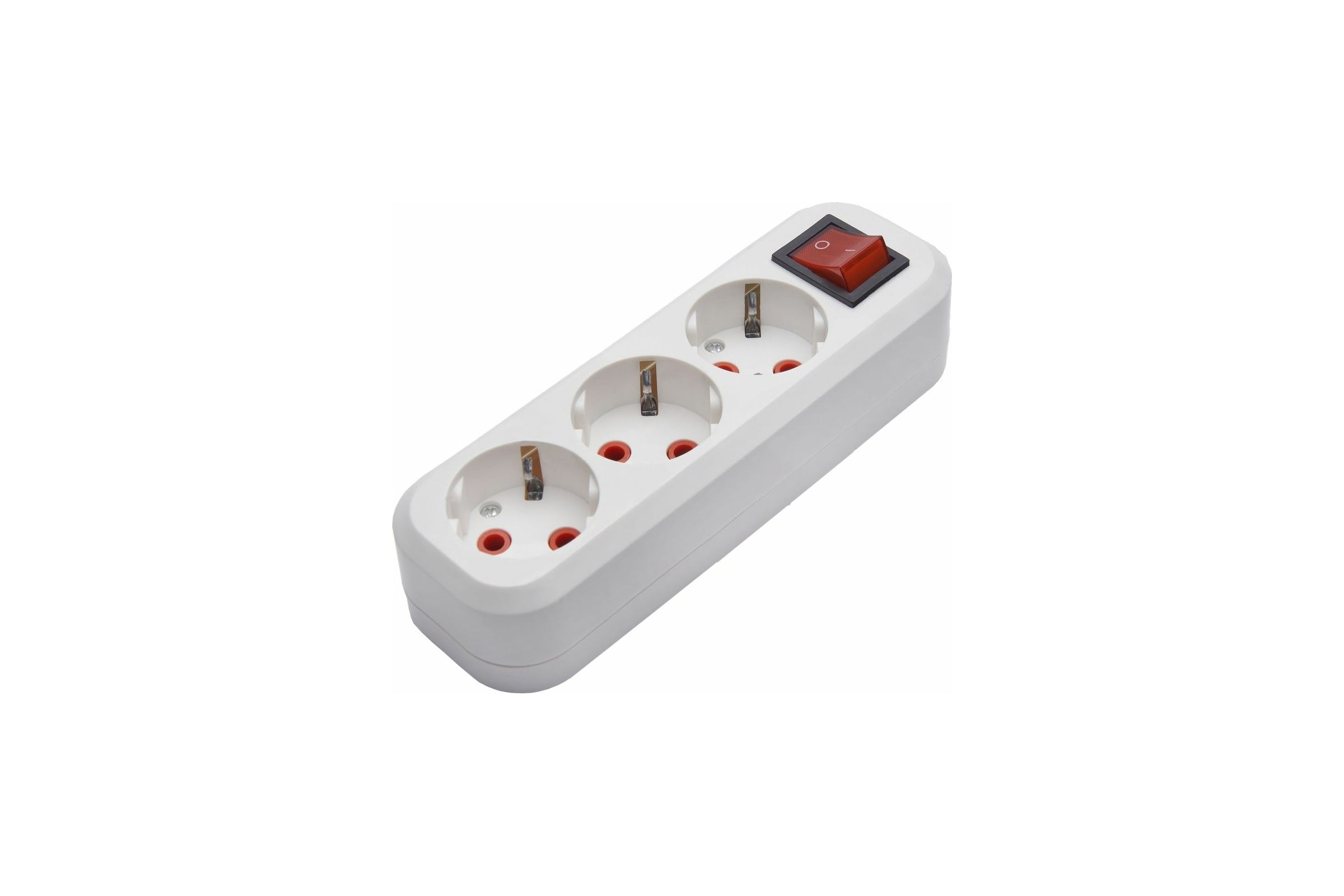 ПереноснаярозеткаSTEKKERна3гнездасвыключателемсзаземл250В16AIP20PST16-311-2039014