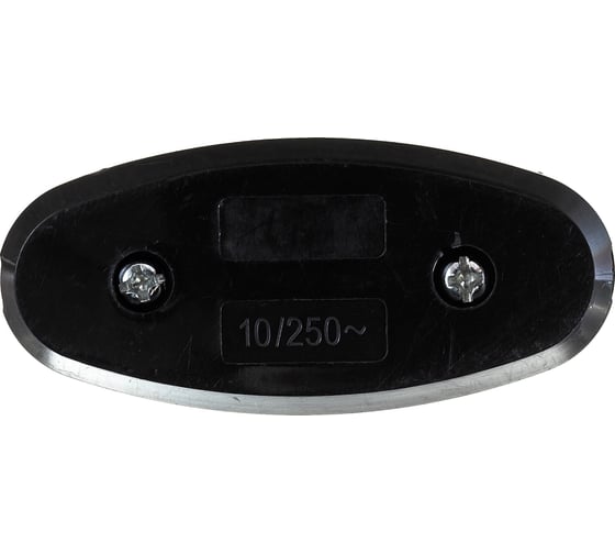 Выключатель для бра STEKKER 250В, 10A, черный, GLS10-01-20 39003