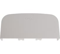 Заглушка DKC 110x50мм, 2шт цвет серый металлик 01005G