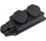 Колодка каучуковая ARTSUN с крышкой K2E-B-IP44 1