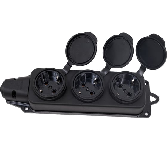Колодка каучуковая ARTSUN с крышкой K3E-B-IP44