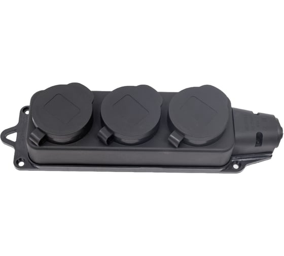 Колодка каучуковая ARTSUN с крышкой K3E-B-IP44