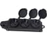 Колодка каучуковая ARTSUN с крышкой K3E-B-IP44 2