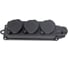 Колодка каучуковая ARTSUN с крышкой K3E-B-IP44 3