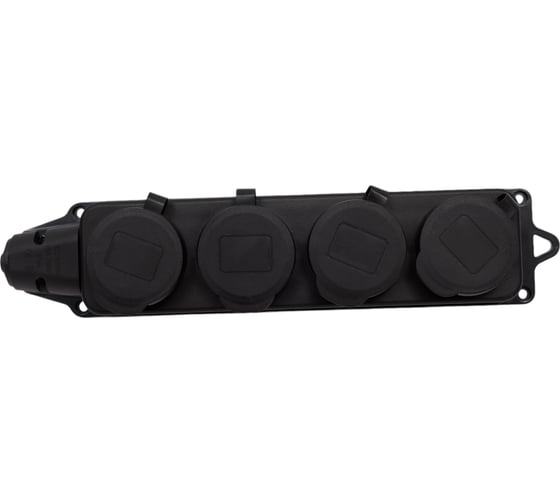 Колодка каучуковая ARTSUN с крышкой K4E-B-IP44 1