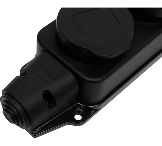 Колодка каучуковая ARTSUN с крышкой K4E-B-IP44