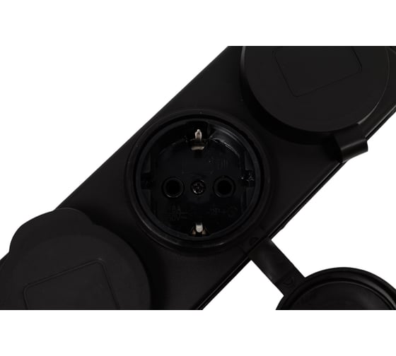 Колодка каучуковая ARTSUN с крышкой K4E-B-IP44