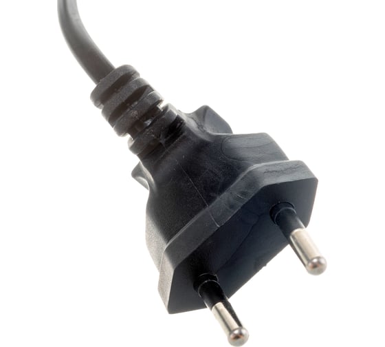 Сетевой шнур REXANT вилка угловая - евроразъем С7, кабель 2x0,5 кв.мм ...