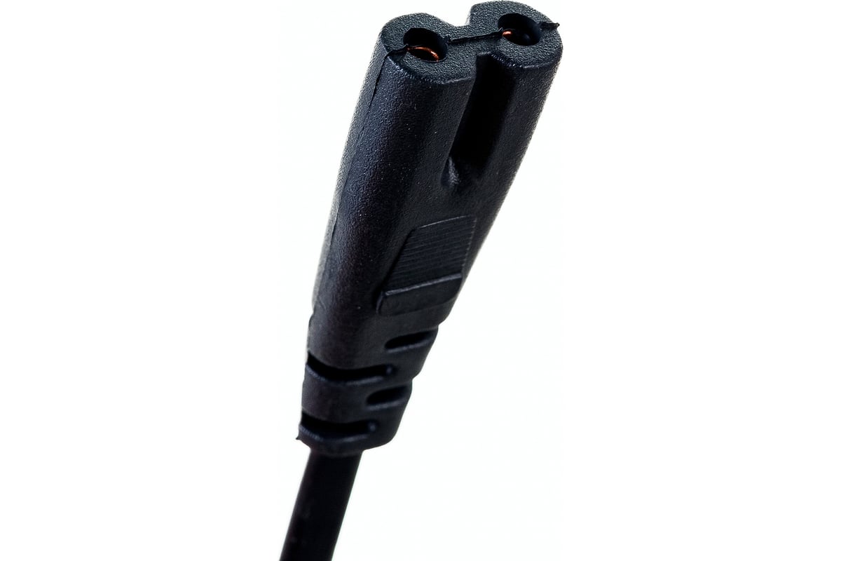 Сетевой шнур REXANT вилка - евроразъем С7, кабель 2x0,75 кв.мм, длина 5 .